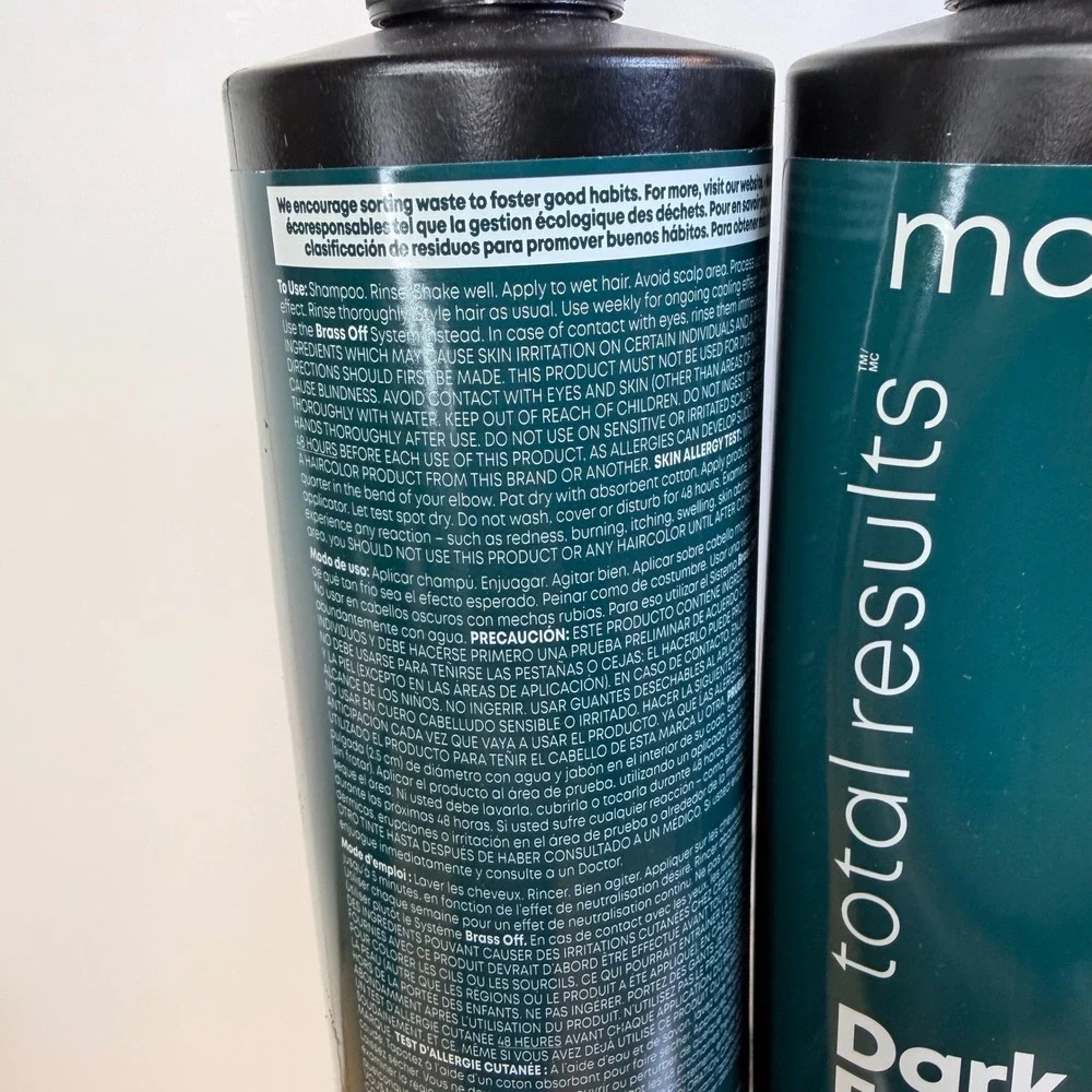 Matrix Total Results Dark Envy Mask Neutralizing Red for Brunettes 16.9oz x2